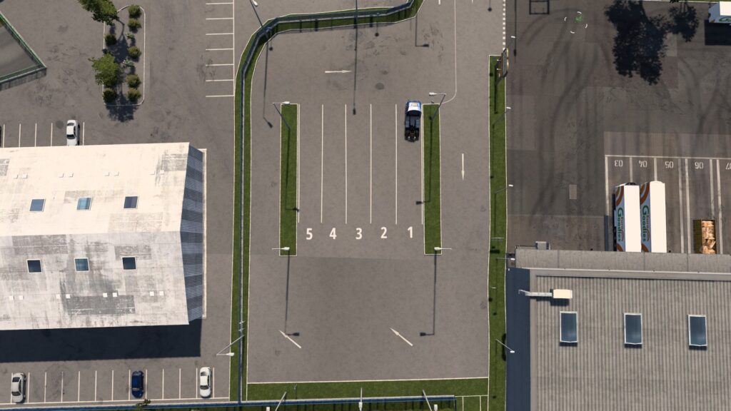 View of Captain Logistics base from the sky